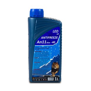 Антифриз -30℃ LEO OIL синій 1л