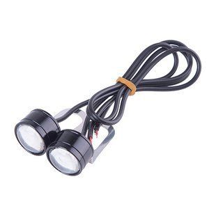 Болти для кріплення номеру з підсвічуванням 5630-3SMD 12V чорні 2 шт STROBE Red