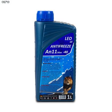 Антифриз -30℃ LEO OIL синий 1л