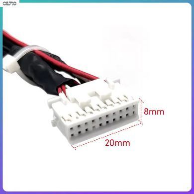 Универсальный кабель для магнитол андроид 20 pin AUX MIC FAN CVBS RCA