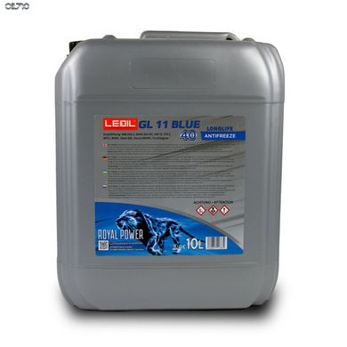 Антифриз -36℃ LEOIL GL11 синий 8л готовая жидкость