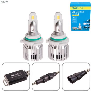 Автолампы NAOEVO S4/LED/HB4/Flip Chip/9-16V/30W/3600Lm/EMERGENCY3000K/4300K/ 6500K