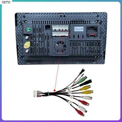 Универсальный кабель4G  для магнитол андроид 20 pin CVBS CVBS VIDEO AMT AUDIO