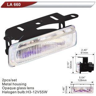 Фара додаткова DLAA 660-RY/H3-12V-55W/128*37мм