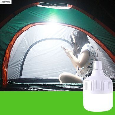 Портативный светодиодный фонарь 200W. Перезаряжаемый подвесной фонарь Перезаряжаемая лампа