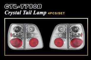 Фары-стоп Toyota L/C 100 98-04 Crystal (4шт.) (DLAA CTL-T780B)