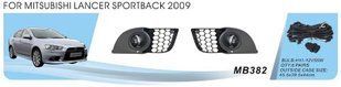 Фары доп.модель Mitsubishi Lancer Sportback 2008-15/MB-382/H11-12V55W/эл.проводка (MB-382)
