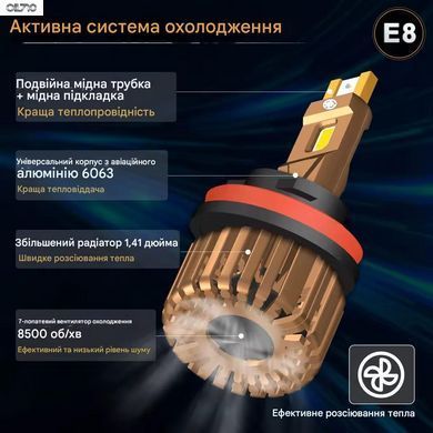 Світлодіодна автомобільна лампа Wattstar 120 Вт H11 LED 22000Lm Canbus