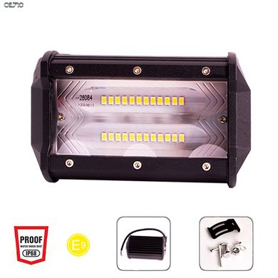 Фара рабочего света WLP-72B2 SPOT 24Led*3W /10-30V/72W/6000K