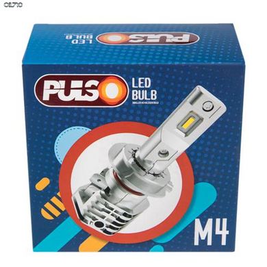 Автолампи PULSO M4-H3/LED-chips CREE/9-32v/2x25w/4500Lm/6000K