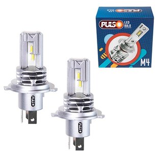 Автолампы PULSO M4/H4-H/L/LED-chips CREE/9-32v/2x25w/4500Lm/6000K