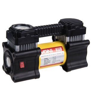 Компресор автомобільний "VOIN" VL-570 150psi / 15A / 40л / прикур. / Ліхтар