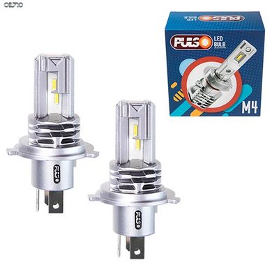 Автолампи PULSO M4/H4-H/L/LED-chips CREE/9-32v/2x25w/4500Lm/6000K