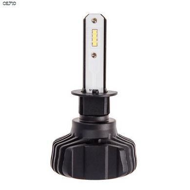 Автолампи PULSO S1 PLUS/H1/LED-chips CSP/9-32v2*20w/4500Lm/6500K