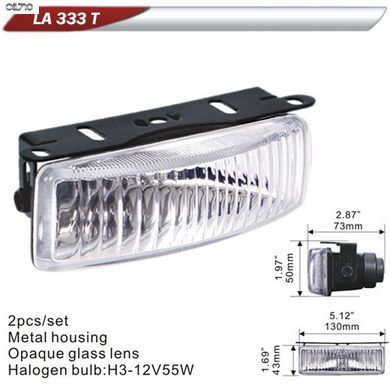 Фара додаткова DLAA 333T-W/H3-12V-55W/130*43мм