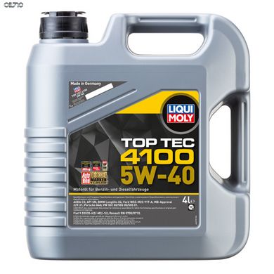 Моторное Масло - Top Tec 4100 SAE 5W-40 4л.