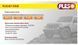 Фара робочого світла + DRL WLP-20R3M SPOT 4Led*5W /10-30V/20W/6000K