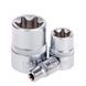 Набір торц головок 1/4"-3/8"-1/2"DR, Е4-Е24, 14 предм Alloid (НГЕ-424K)