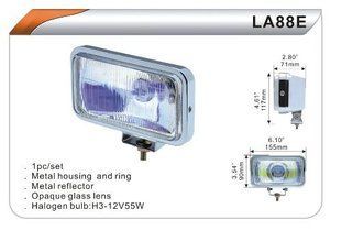 Фара додаткова DLAA 88E-Y хром/H3-12V-55W/155*90мм