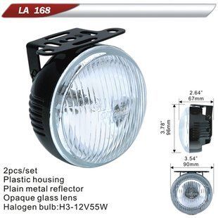 Фара додаткова DLAA 168-W/H3-12V-55W/D=90мм