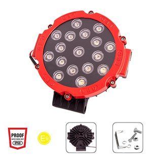 Фара рабочего света WLP-51R1RD SPOT+FLOOD 17Led*3W /10-30V/51W/6000K