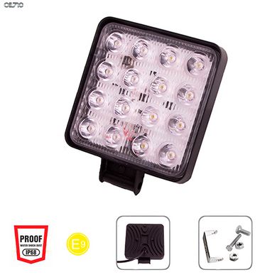 Фара рабочего света WLP-48S1S5 SPOT 16Led*3W /10-30V/48W/6000K