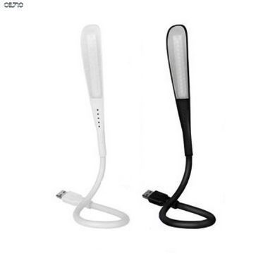 Світлодіодна LED USB лампа із сенсорною кнопкою ЧОРНА