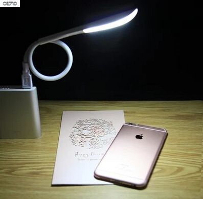 Світлодіодна LED USB лампа із сенсорною кнопкою ЧОРНА