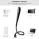 Світлодіодна LED USB лампа із сенсорною кнопкою ЧОРНА