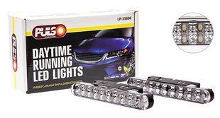 Фари дод./денного світла LP-35600 DRL 30LED/4W/12V/пластик/190*26мм/з поворотами (LP-35600)