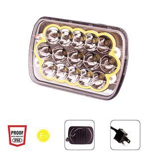 Фара рабочего света WLP-45S7B HI-LOW 15Led*3W /10-30V/45W/6000K