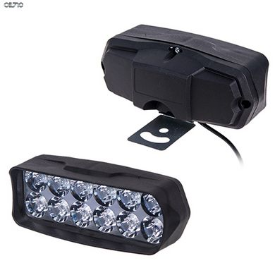 Фара рабочего света NEN G163/ORL8612 (12led*0w 120х50мм) 12V пластик