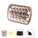 Фара рабочего света WLP-45S7B HI-LOW 15Led*3W /10-30V/45W/6000K