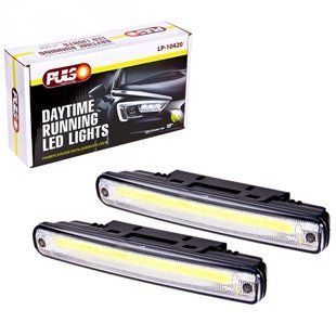 Фари дод./денного світла LP-10420 DRL COB/20W/12V/пластик/181*22мм (LP-10420)
