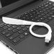 Світлодіодна LED USB лампа із сенсорною кнопкою БІЛИЙ