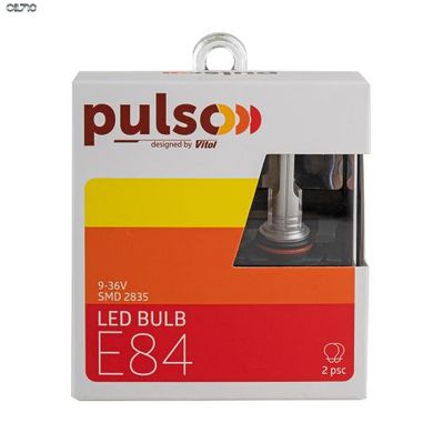 Лампи PULSO E84-HB3/HB4/ 2835/9-36v/2x15w/2000Lm/4300K