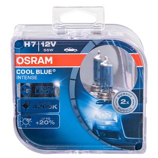 Автолампа OSRAM Cool Blue Intense +20% H7 12V 55W PX26d (64210CBI-HCB BOX)
