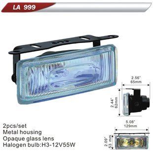 Фара дополнительная DLAA 999-RY/H3-12V-55W/129*53mm