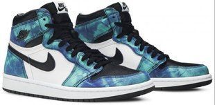 Кросівки чоловічі Nike Air Jordan 1 Retro Smoke High OG Tie Dye (CD0461-100M)