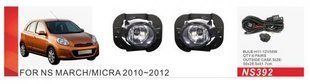 Фары доп.модель Nissan Micra 2010-12/NS-392/H11-12V55W/эл.проводка (NS-392)