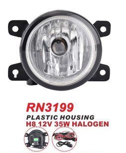 Фары доп.модель Renault/HD/NS/MB/SZ Cars/RN-3199/H8-12V35W/эл.проводка (RN-3199)