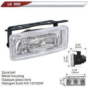 Фара дополнительная DLAA 999-W/H3-12V-55W/129*53mm