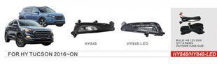 Фары доп.модель Hyundai Tucson 2015-18/HY-848/H8-12V35W/эл.проводка (HY-848)