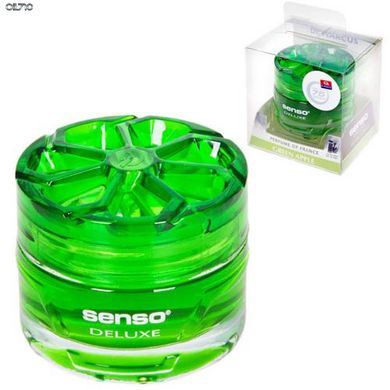 Освежитель воздуха гель DrMarkus Senso Delux Green Apple 50ml