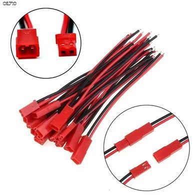Разъем JST Кабель DIY 2 контактные разъемы