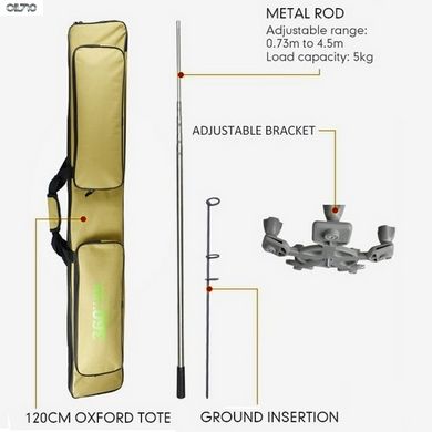 Набір для освітлення 360 ° Light FR-05 COB RF з кронштейном