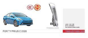 Фары доп.модель Toyota Prius C 2020-/TY-9508-L2L/LED-12V5W/DRL+TURN/эл.проводка