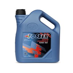 Напівсинтетичне моторне масло FOSSER Drive Formula 10W-40 4 л (КІЛ194588)