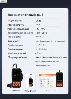 Профессиональный OBD2 Сканер для диагностики