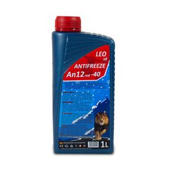 Антифриз -30℃ Leo Oil G12 червоний 1л готова рідина